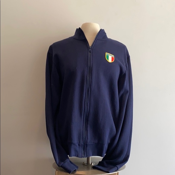 Mens ITALIA 09 Zip-up Track Jacket - Picture 1 of 4